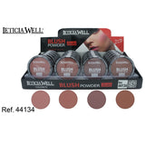 PACK DE 24 FARD À JOUES SATIN 4 COULEURS (0.65€ / UN.) - LETICIA WELL
