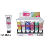PACK DE 24 GEL GLITTER BRILLANT (0.75€ / UN.)- LETICIA WELL -  idc institute en gros