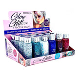 PACK DE 24 GLOW GLITTER FACE & BODY (0.99€ / UN.) - D'DONNA
