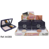 LOT DE 12 ILLUMINATEUR GLOW AVEC MIROIR ET BROSSE (0,85 € /UN.) - LETICIA WELL -  idc institute en gros