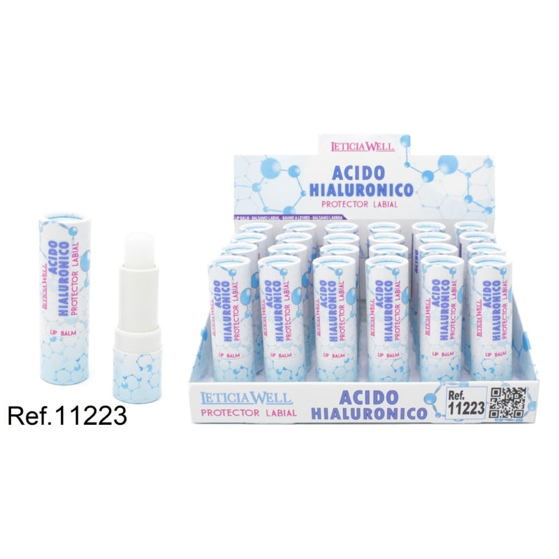 PACK DE 24 LIPBALM HIALURONIC (0.62€ / UN.) - LETICIA WELL -  idc institute en gros