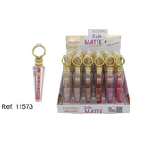 PACK DE 24 LIPSTICK LIQUID MATTE FIX LOVE 24H. (0.79€ / UN.) - LETICIA WELL -  idc institute en gros