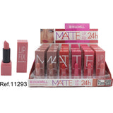 PACK DE 24 LIPSTICK MATTE 24H. FIX (0.75€ / UN.) - LETICIA WELL