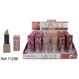 PACK DE 24 LIPSTICK MATTE FIX 24H. (0.75€ / UN.)- LETICIA WELL