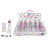 PACK DE 24 LIPSTICK SHINE GLITTER (0.69€ / UN.) - LETICIA WELL -  idc institute en gros