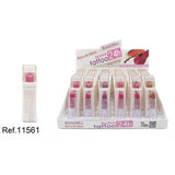 PACK DE 24 LIPSTICK TATOO 24H. (0.85€ / UN.) - LETICIA WELL