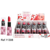 PACK DE 24 LIPSTICK VELVET LUX 24H. (0.75€ / UN.) - LETICIA WELL