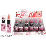 PACK DE 24 LIPSTICK VELVET LUX 24H. (0.75€ / UN.) - LETICIA WELL