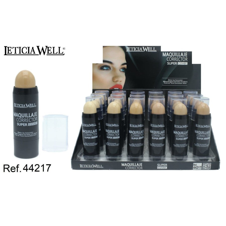 PACK DE 24 FOND DE TEINT CORRECTOUR STICK 6 COULEURS (0.85 /UN.) - LETICIA WELL