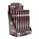 PACK DE 24 MICROBLANDING FASHION EYEBROW DARK BROWN(0.59€ / UN.) - D'DONNA