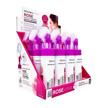 Grossiste beauté France – LOT DE 12 MOUSSE NETTOYANT VISAGE EGLANTIER 180ml.(2.09€ /UN.) - D'DONNA – grossiste-beaute-idc.com