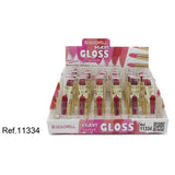 PACK DE 24 ROUGE A LÈVRES MAXIGLOSS (0,52€ / UN.) - LETICIA WELL -  idc institute en gros
