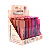 PACK DE 24 STAY MATTE LIQUID LIP COLOR 24H.(0.63€ / UN.) - D'DONNA