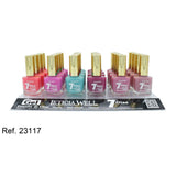 PACK DE 24 VERNIS À ONGLES EFFET GEL 6 COULEURS (0.59€ / UN.) - LETICIA WELL
