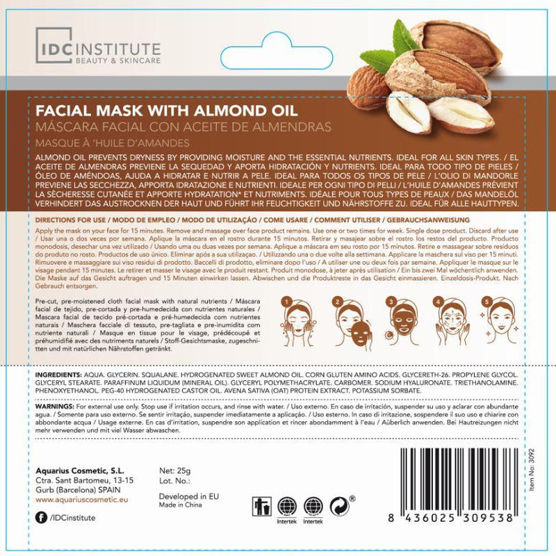IDC Institute Masque De Soin Pour Homme Aux Minéraux Marins, Crème Visage 12771