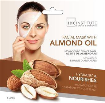 LOT DE 12 Masque pour visage 
 Almond HUILE 22gr - IDC INSTITUTE -  idc institute en gros