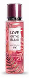 12 
 BODY MIST 200ML 
 LOVE ON THE ISLAND - Aqc Fragances -  idc institute en gros