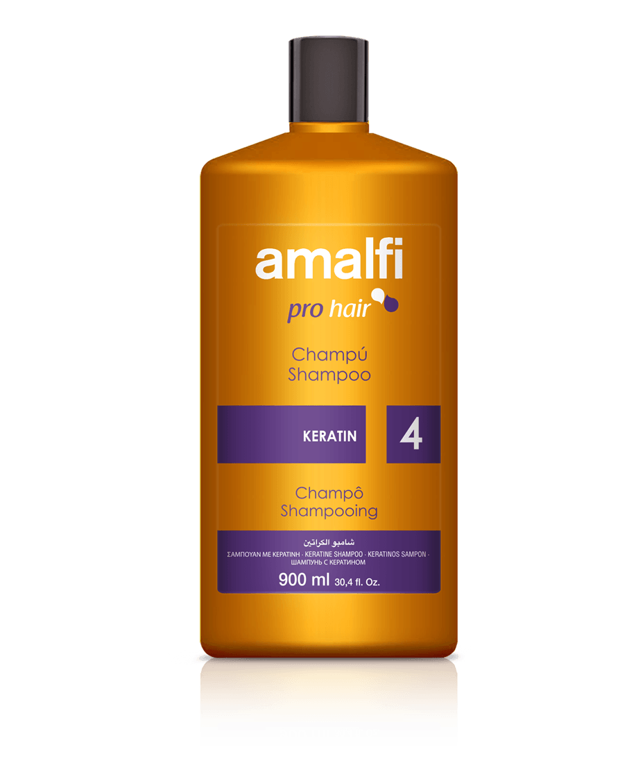 Shampooing avec keratine 900ml - Amalfi