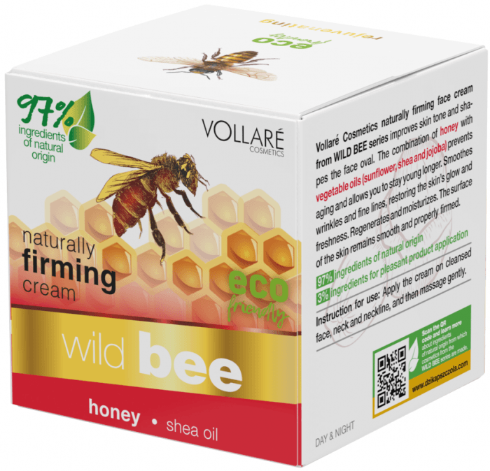 Crème lifting-fermeté pour visage bee avec huile d'abeille 50ML - Vollare cosmetiques